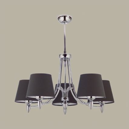 Jupiter 1255 - GX 5 - Candelabro pendente GALAXY 5xE27/60W/230V