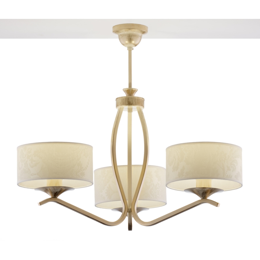 JUPITER 1274-KS3E - Lustre de haste KASZMIR 3xE27/60W