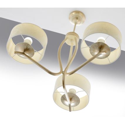 JUPITER 1274-KS3E - Lustre de haste KASZMIR 3xE27/60W