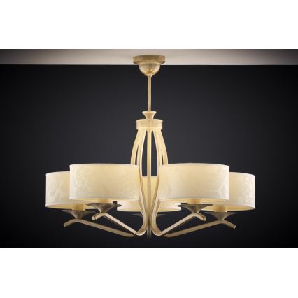 JUPITER 1275-KS5E - Lustre com haste KASZMIR 5xE27/60W