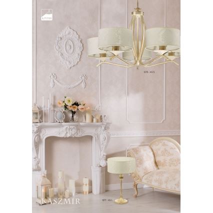 JUPITER 1277-KSLE - Lâmpada de mesa KASZMIR 1xE27/60W