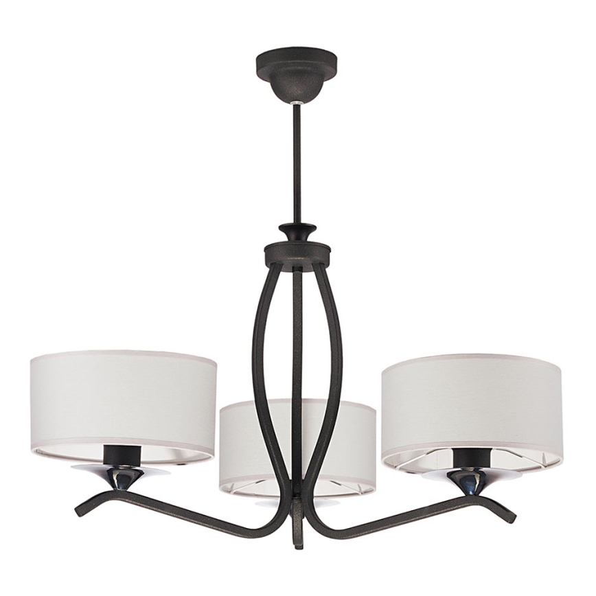 JUPITER 1278-KS3G - Candelabro KASZMIR 3xE27/60W