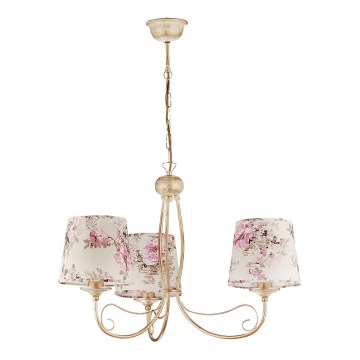 JUPITER 1283-SA3 - Luminária suspensa SARA 3xE27/60W