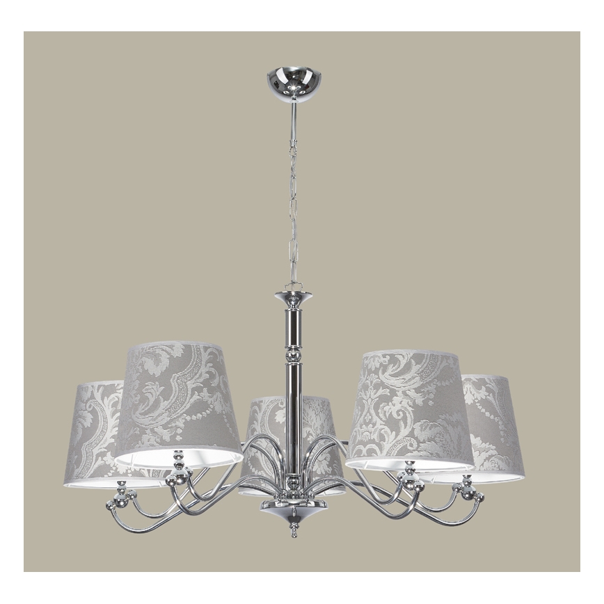 JUPITER 1289-VS5 - Luz pendente VENUS 5xE27/60W