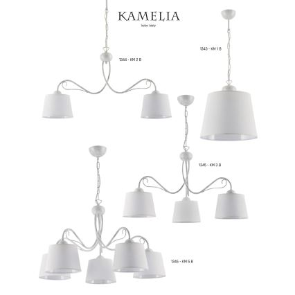 Jupiter 1343 - KM 1 B - Candelabro numa corrente KAMELIA 1xE27/60W/230V