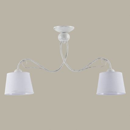 Jupiter 1348 - KM 2 PB - Luz de teto KAMELIA 2xE27/60W/230V