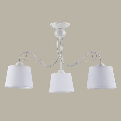 Jupiter 1349 - KM 3 PB - Luminária de teto KAMELIA 3xE27/60W/230V