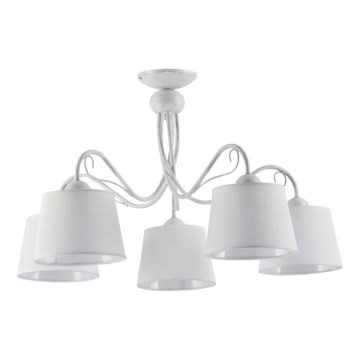 Jupiter 1350 - KM 5 PB - Luminária de teto KAMELIA 5xE27/60W/230V