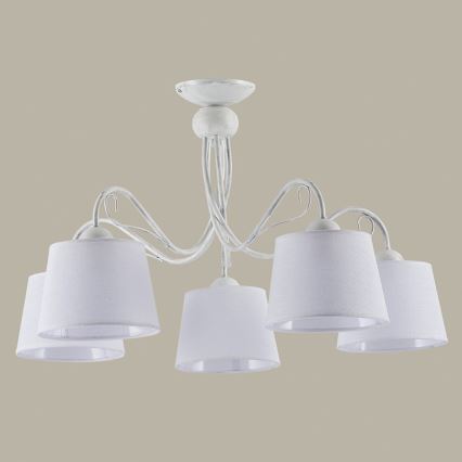 Jupiter 1350 - KM 5 PB - Luminária de teto KAMELIA 5xE27/60W/230V