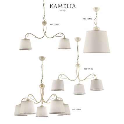 Jupiter 1351 KM 1 E - Candelabro numa corrente KAMELIA 1xE27/60W/230V