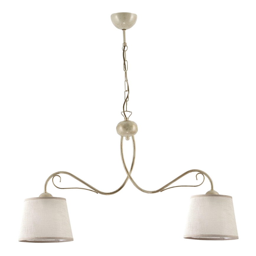 Jupiter 1352 - KM 2 E - Candelabro numa corrente KAMELIA 2xE27/60W/230V