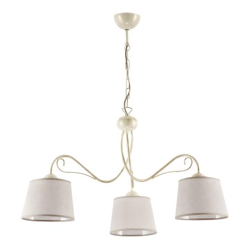 Jupiter 1353 - KM 3 E - Candeeiro de teto com corrente KAMELIA 3xE27/60W/230V