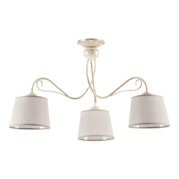 Jupiter 1357 - KM 3 PE - Luminária de teto KAMELIA 3xE27/60W/230V