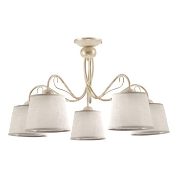 Jupiter 1358 - KM 5 PE - Luminária de teto KAMELIA 5xE27/60W/230V