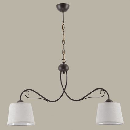 Jupiter 1360 - KM 2 V - Candelabro numa corrente KAMELIA 2xE27/60W/230V