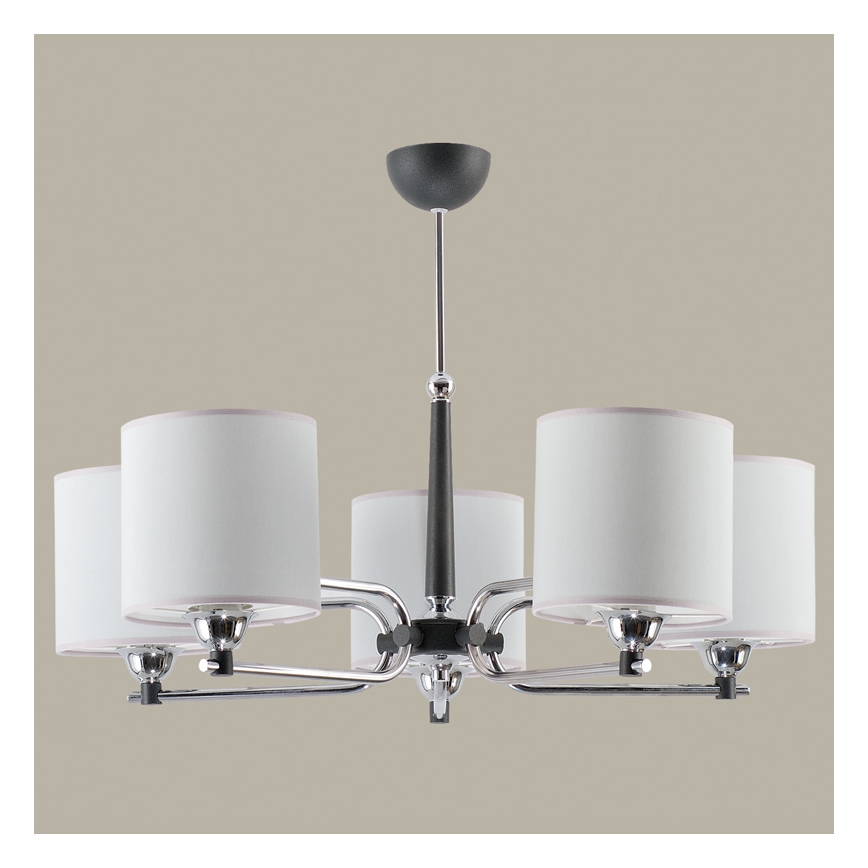 Jupiter 1408 - TW 5 G - Candelabro pendente TWINGO 5xE27/60W/230V