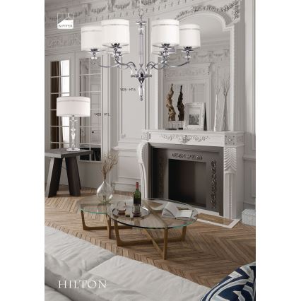 Jupiter 1426- Candelabro numa corrente HILTON 6xE27/60W/230V