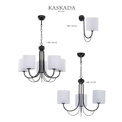 Jupiter 1483 - Candelabro numa corrente KASKADA 5xE27/60W/230V