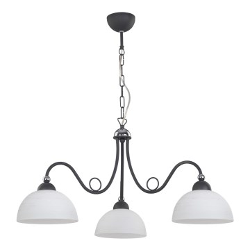 Jupiter 1490 - Candelabro numa corrente SAGA 3xE27/60W/230V