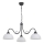 Jupiter 1490 - Candelabro numa corrente SAGA 3xE27/60W/230V