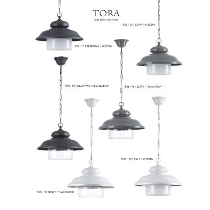 Jupiter 1505 - Candelabro numa corrente TORA 1xE27/60W/230V