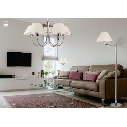 Jupiter 1580 - BG 5 CH - Candelabro pendente BEGAMO 5xE27/60W