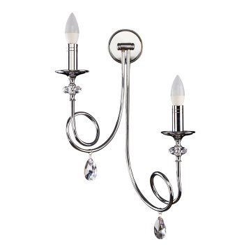 Jupiter 1601 - DK K2 CH - Luz de parede DAKAR 2xE14/40W