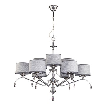 Jupiter 1606 - EG 9 CH - Candelabro de cristal EGIDA 9xE27/60W