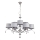 Jupiter 1606 - EG 9 CH - Candelabro de cristal EGIDA 9xE27/60W