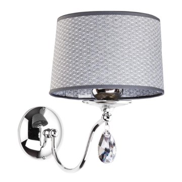 Jupiter 1607 - EG K CH - Iluminação de parede EGIDA 1xE27/60W/230V cinzento