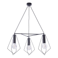 Jupiter 1646 - Candelabro num fio KAIR 2xE27/60W/230V preto antigo/grafite