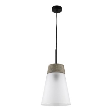 Jupiter 1651 - Candelabro num fio DOMINO 1xE27/60W/230V branco