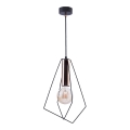 Jupiter 1664 - Candelabro num fio KAIR 1xE27/60W/230V preto antigo/cobre