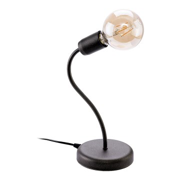 Jupiter 1669 - Lâmpada de mesa LUCE 1xE27/60W/230V titânio