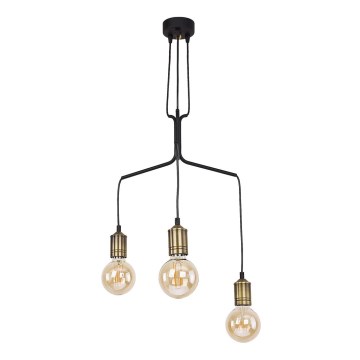Jupiter 1705 - Candelabro num fio BORNEO 3xE27/60W/230V