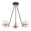 Jupiter 1709 - Candelabro pendente ELFA 3xE14/40W/230V bronze