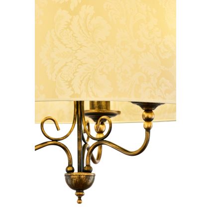 Jupiter 1749 - Candelabro suspenso SOFIA 3xE27/60W/230V