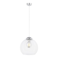 Jupiter 1783 - AS 1 - Candeeiro suspenso ASTI 1xE27/60W/230V cromado brilhante