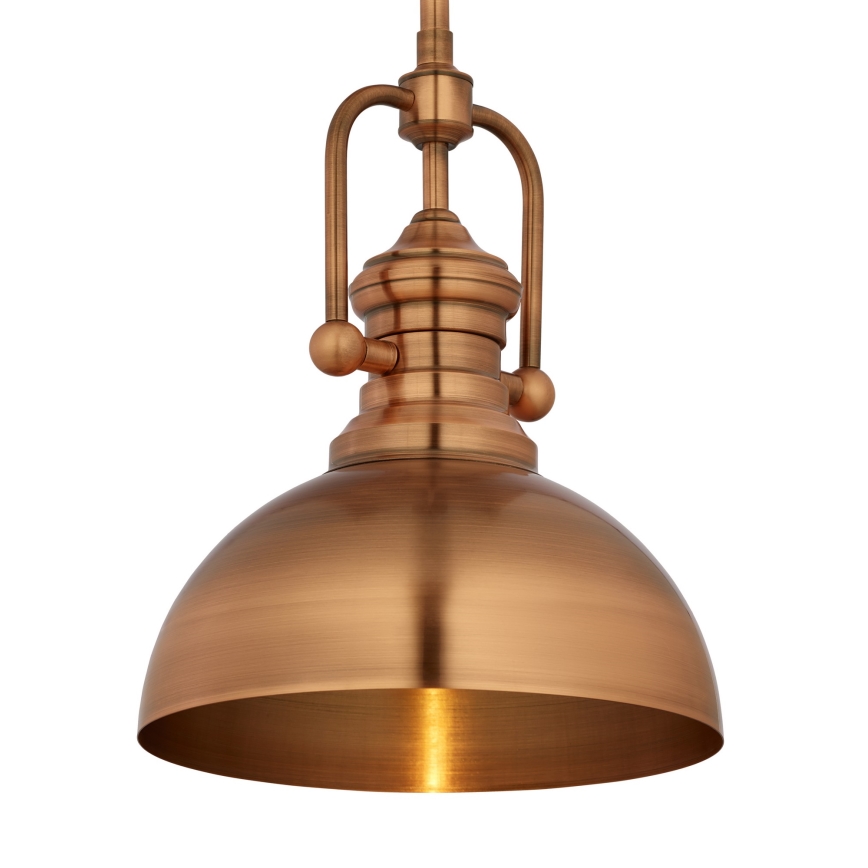 Jupiter 1788 - PT 1  - Candelabro pendente PLATINO 1xE27/60W/230V cobre