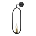 Jupiter 1812 - PIK E14 - Luz de parede PONTI 1xE14/40W/230V preto antigo
