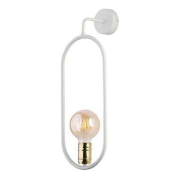 Jupiter 1824 - PIK E27 - Luz de parede PONTI 1xE14/40W/230V branco