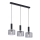 Jupiter 1860 - VA3 - Candelabro num fio VANES 3xE27/60W/230V prata/preto antigo