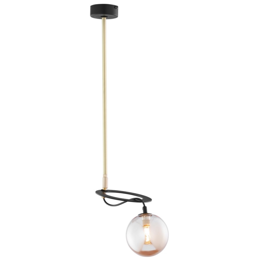 Jupiter 1890 - Candelabro suspenso PLANET 1xG9/10W/230V dourado
