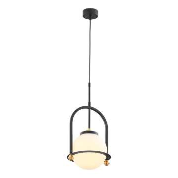 Jupiter 1912 - Pendente ROSSO em cabo 1xE27/15W/230V, preto
