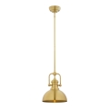 Jupiter 1914 - Candelabro suspenso PLATINO 1xE27/60W/230V latão