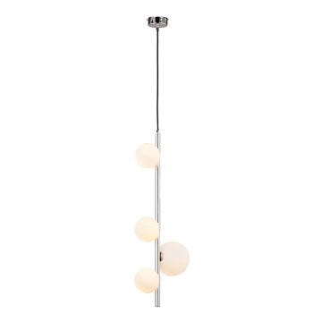 Jupiter 1925 - Candelabro suspenso TAIDA 4xG9/40W/230V cromado brilhante