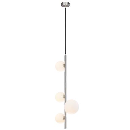 Jupiter 1925 - Candelabro suspenso TAIDA 4xG9/40W/230V cromado brilhante