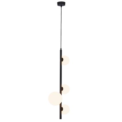 Jupiter 1926 - Candelabro suspenso TAIDA 4xG9/40W/230V preto