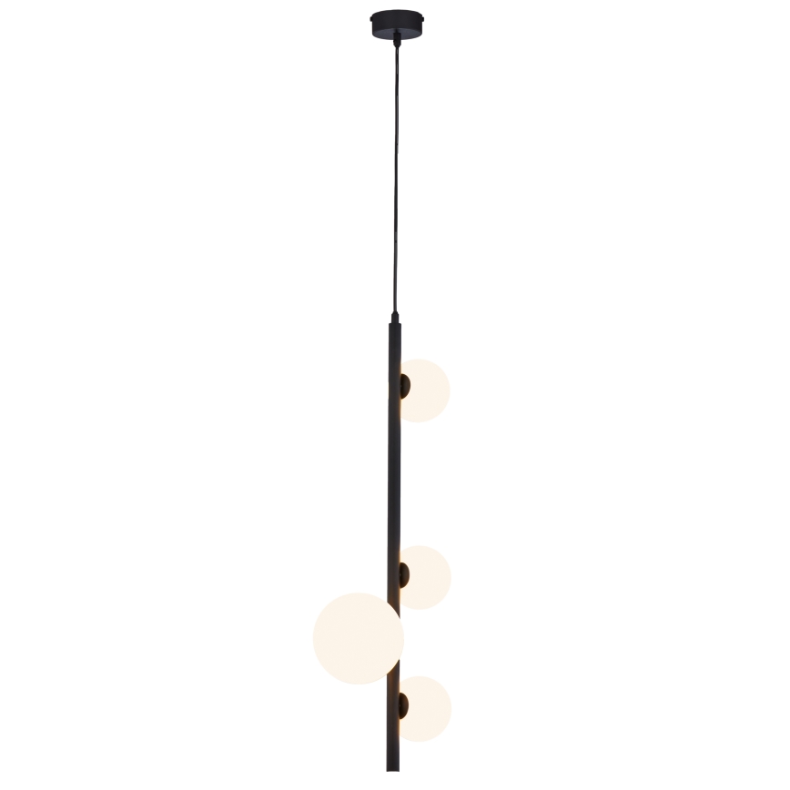 Jupiter 1926 - Candelabro suspenso TAIDA 4xG9/40W/230V preto