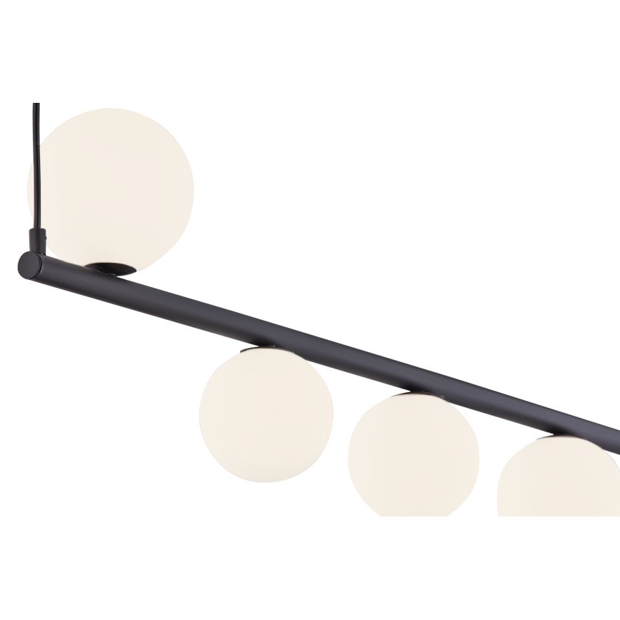 Jupiter 1927 - Candelabro suspenso TAIDA 6xG9/40W/230V preto